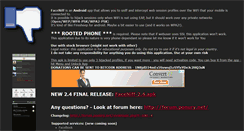 Desktop Screenshot of faceniff.ponury.net